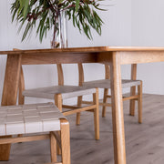 EDGE Dining Table 200cm - Oak