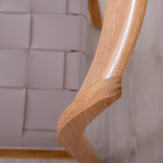 RAVEN Dining Chair  - Oak/Dove Leather