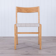 RAVEN Dining Chair - Oak/Almond Leather