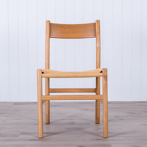 FRANKIE Dining Chair - Oak/Natural