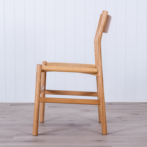 FRANKIE Dining Chair - Oak/Natural