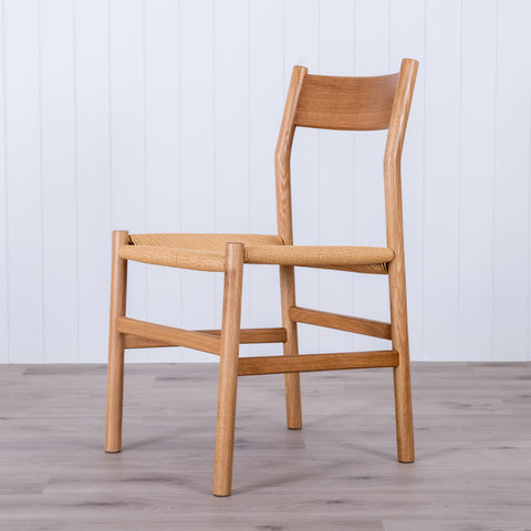 FRANKIE Dining Chair - Oak/Natural