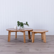 NEST Coffee Tables Set of 2 - Oak