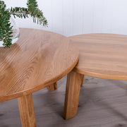 NEST Coffee Tables Set of 2 - Oak